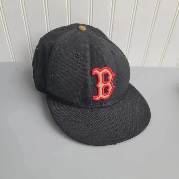 New Era MLB Boston Red Sox The League 9FORTY Adjustable Black Cap OS - Picture 1 of 7